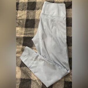 Danskin Light Gray Active Leggings Size Medium